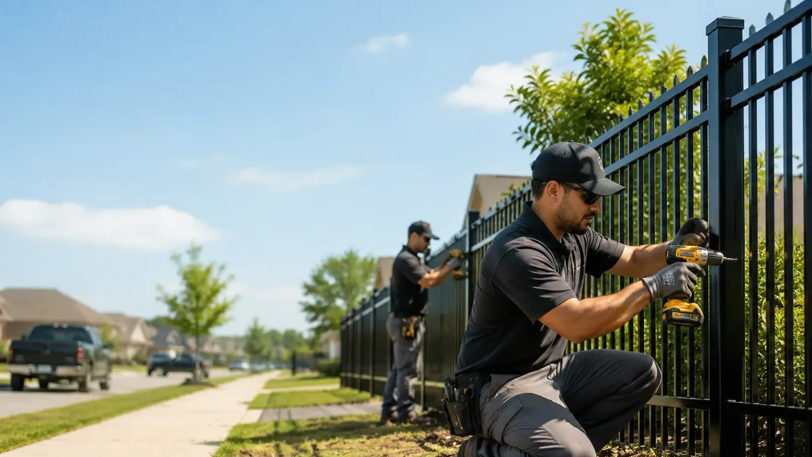 Metal Fence Installation in Rodney, MI